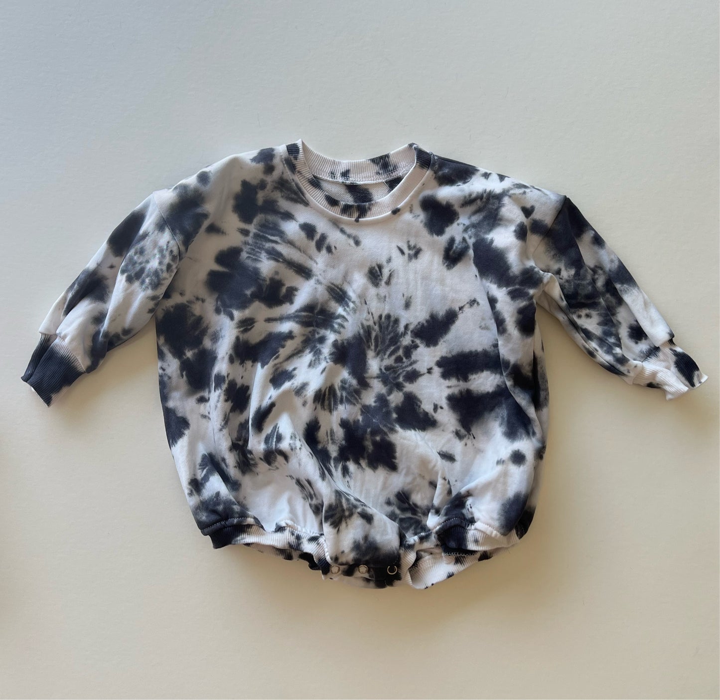 Charcoal  | Oversized Sweatshirt Rompers