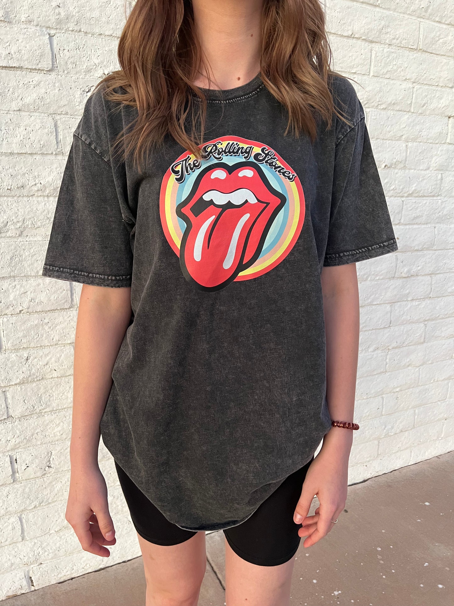 The Rolling Stones | Stone Wash Women Tee